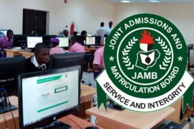 Photo of Students Writing the Joint Admission and Matriculation Board Exam